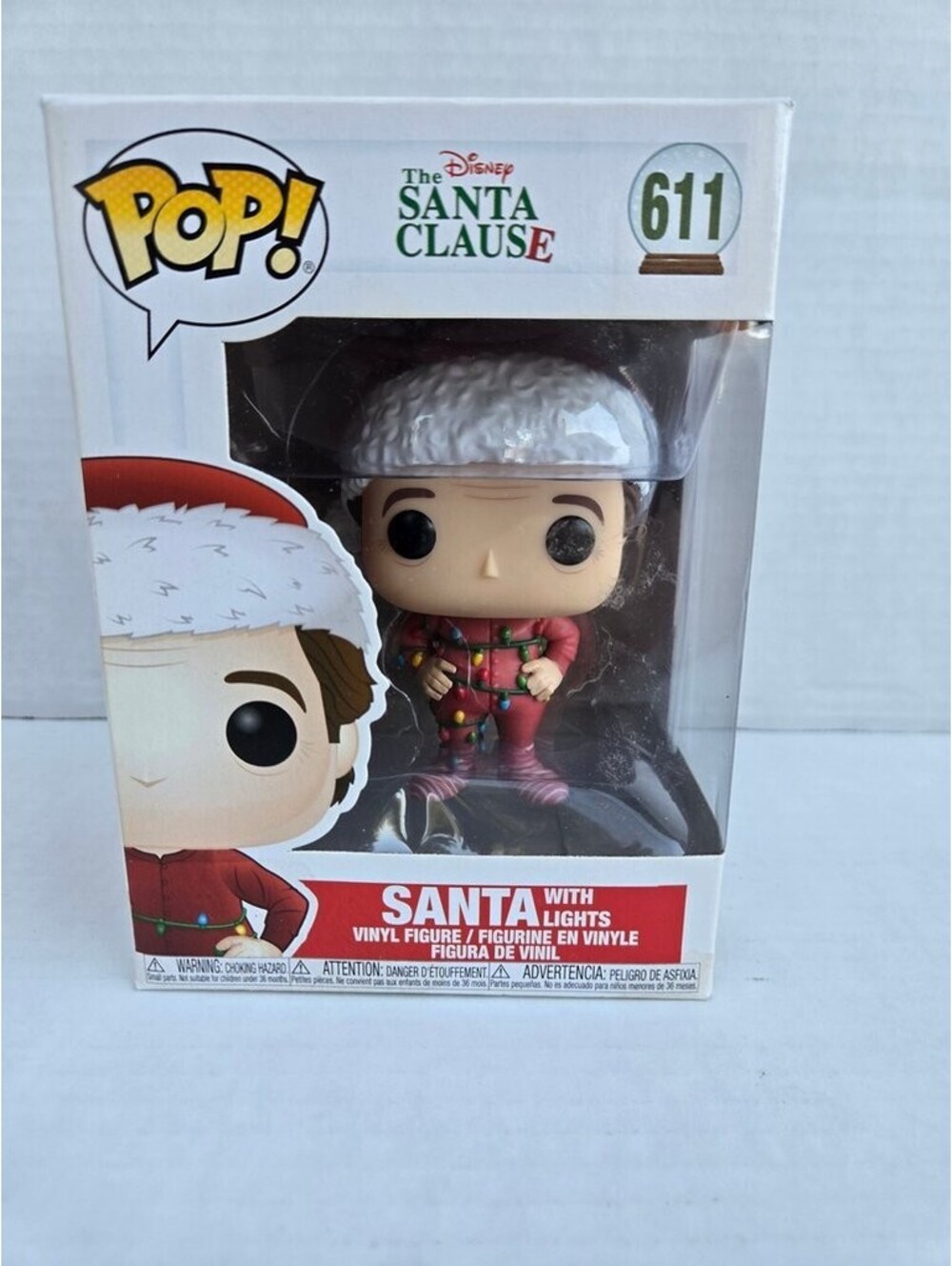 Funko Pop! Disney The Santa Clause Santa with Lights #611
